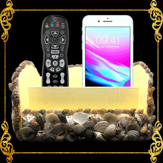 Seashell Phone or Remote Holder Design 2