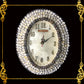 Seashell Oval Wall Clock