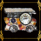 Seashell Wall Clock | Assorted Shells | Jeepney Shape