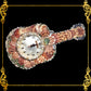 Seashell Guitar Wall Clock