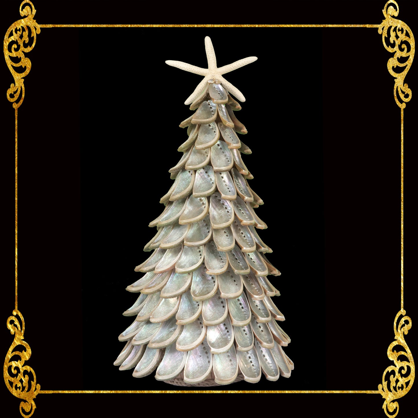 Abalone Shells Christmas Tree