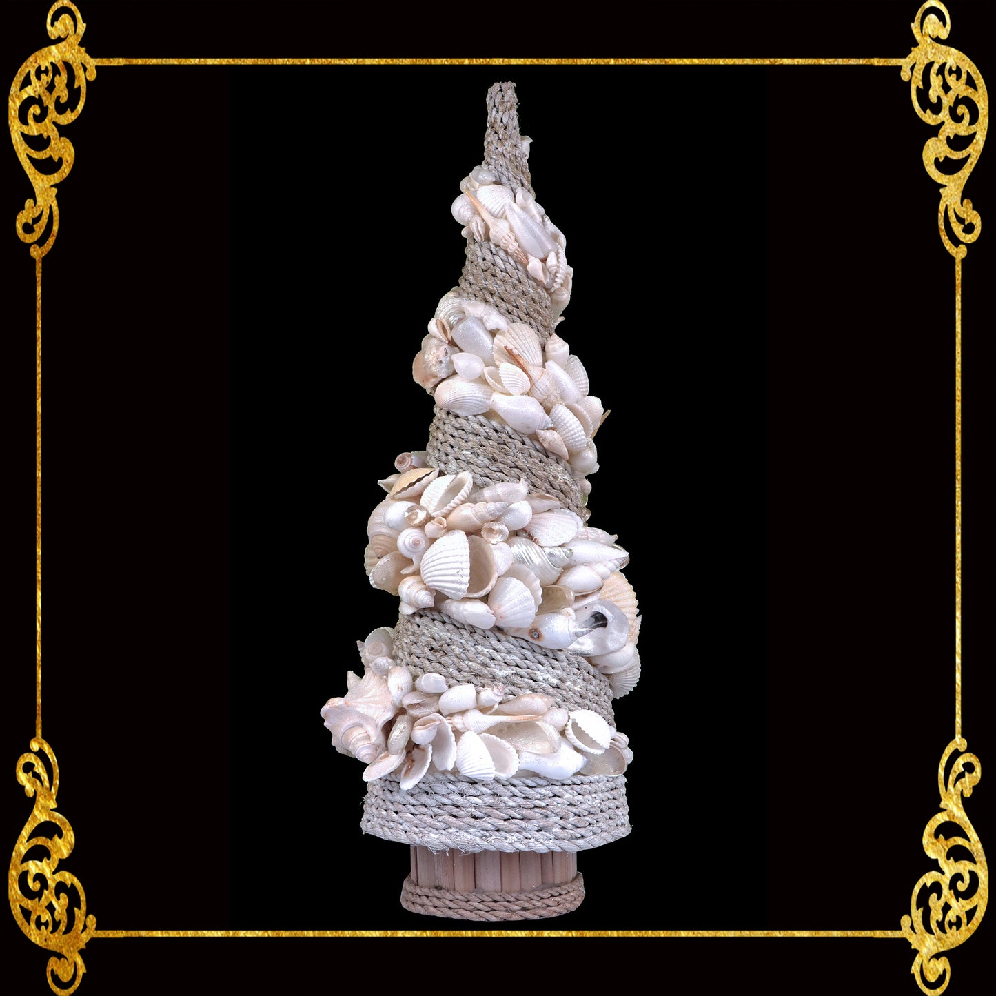 White Shells Christmas Tree